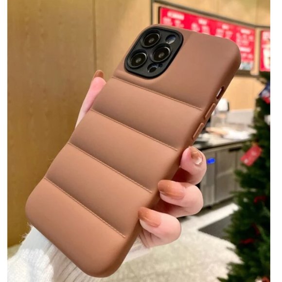 NEW iPhone 13/Pro/Max Plain Puffer Lens Protection iPhone case - Picture 4 of 14